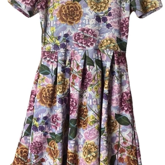 LuLaRoe ~ Women’s ~ Dress ~ Small ~ Floral ~ Short Sleeve - Picture 4 of 16
